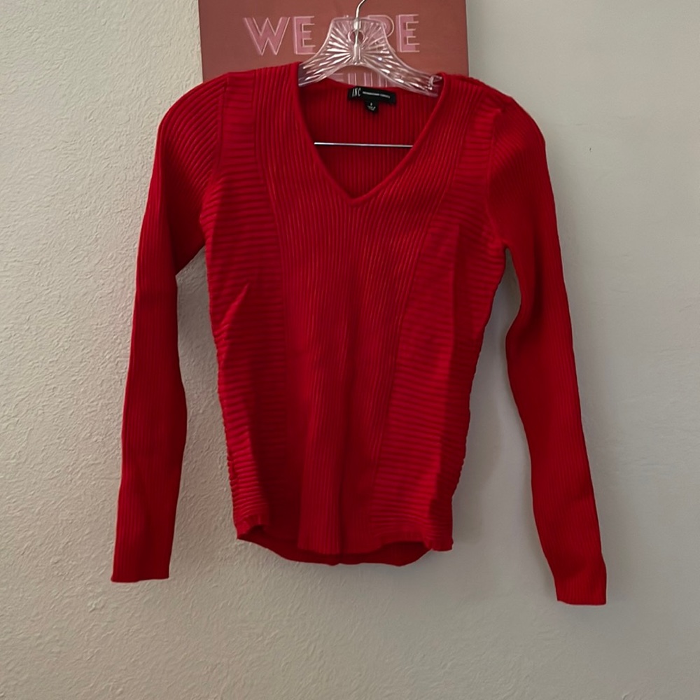 Red Sweater for the winter and holidays